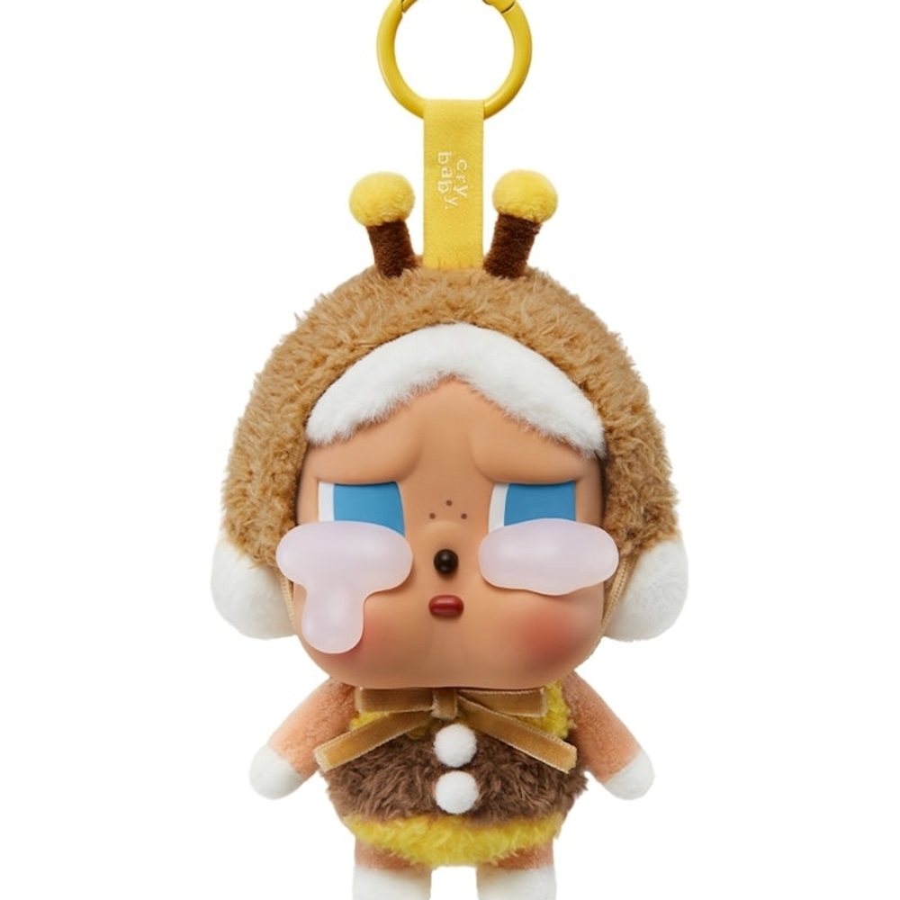 Cute Bee Plush Keychain